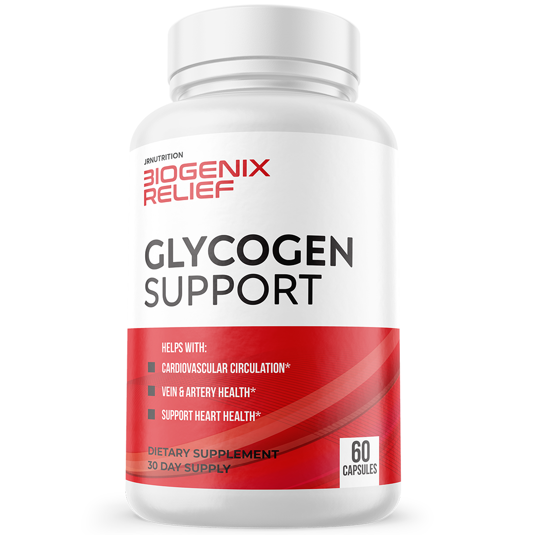 Biogenix Relief Glycogen Support Capsules, Sweet Relief Pills - 60 Capsules
